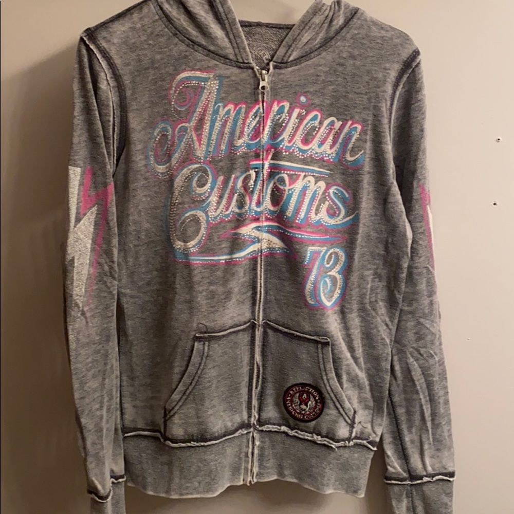Zip up hoodie